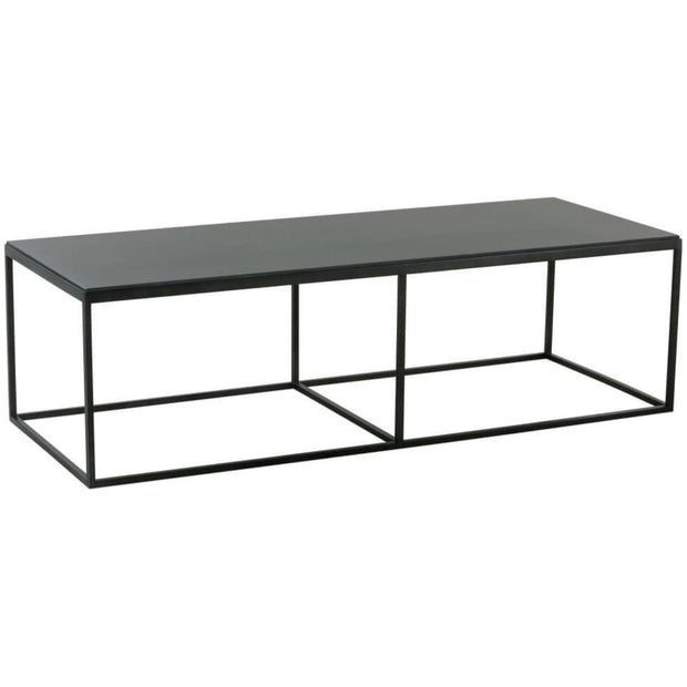 Rowe Furniture Circa Rectangle Black Quartz Topped Coffee Table