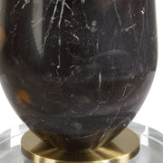 Uttermost Dames Dark Marble With White And Brown Veining Table Lamp