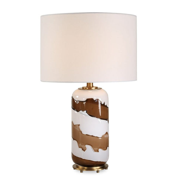 Uttermost Ararat Chic Art Glass Table Lamp