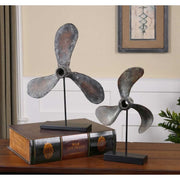 Uttermost Propellers Set of 2 Sculptures