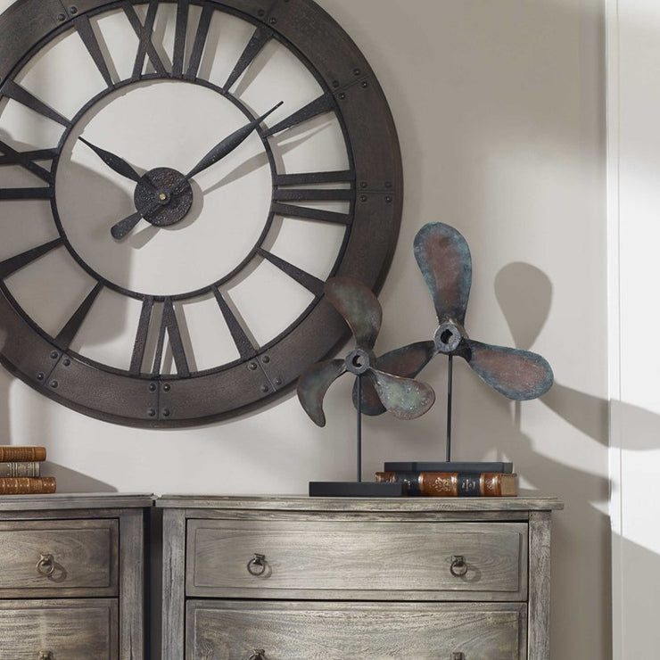 Uttermost Propellers Set of 2 Sculptures