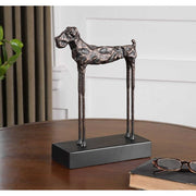 Uttermost Maximus Cast Iron Dog Figurine
