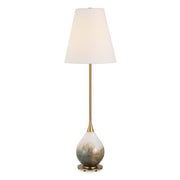 Uttermost Cardoni Smoke Bronze Glass Buffet Lamp