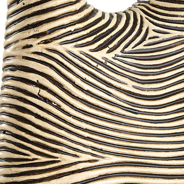 Uttermost Pochette Black and White Sculpture