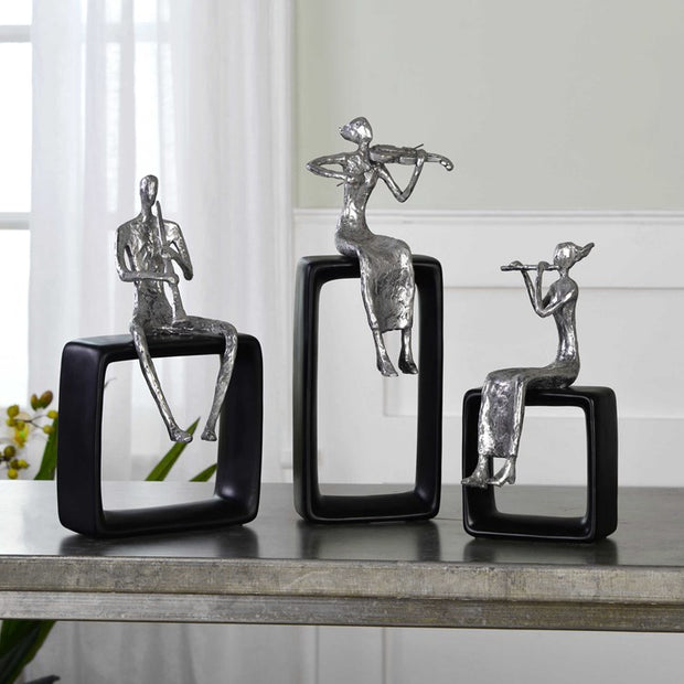 Uttermost Musical Ensemble Set of 3 Figurines