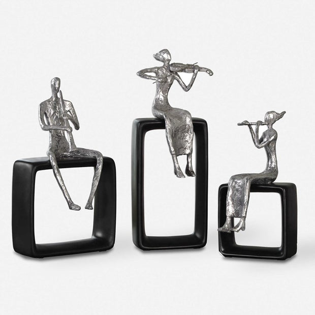 Uttermost Musical Ensemble Set of 3 Figurines