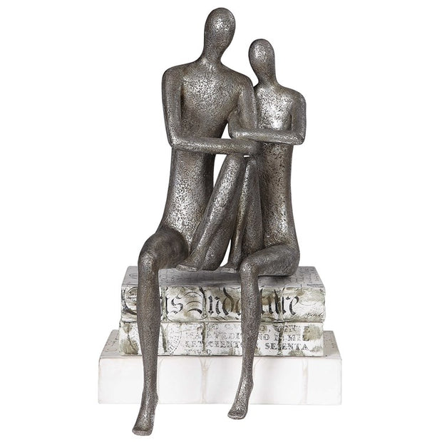 Uttermost Courtship Antique Nickel Figurine