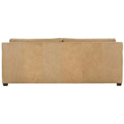 Rowe Furniture Sylvie Butterscotch Leather Bench Cushion  88” Sofa ~ Express Collection