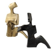 Uttermost Affection Bronze and Gold Set of 2 Sculptures