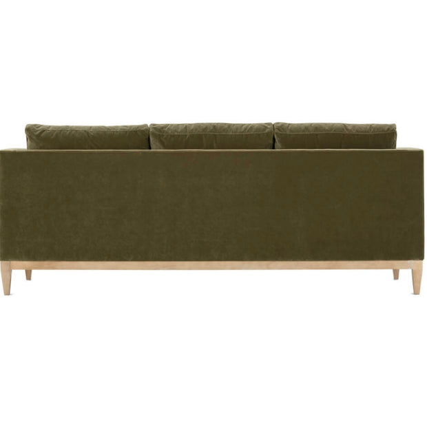 Rowe Furniture Leo Olive Velvet 86” Sofa ~ Express Collection