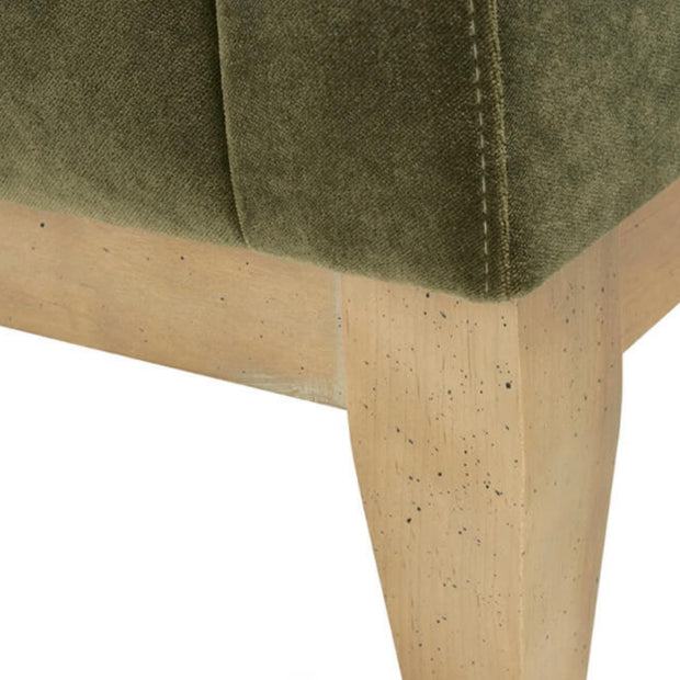 Rowe Furniture Leo Olive Velvet 86” Sofa ~ Express Collection