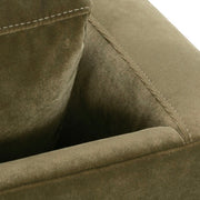 Rowe Furniture Leo Olive Velvet 86” Sofa ~ Express Collection