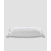 Sunday Citizen Off White Braided Pom Pom Lumbar Pillow 36 x 14