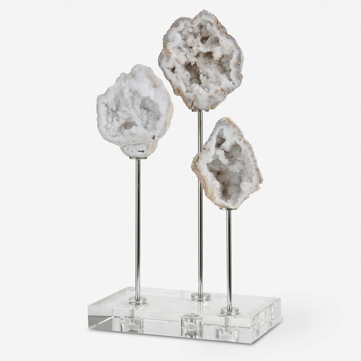 Uttermost Cyrene Natural Stone and Crystal Sculptural Object