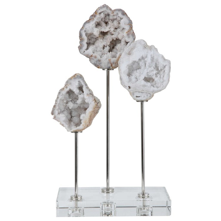 Uttermost Cyrene Natural Stone and Crystal Sculptural Object