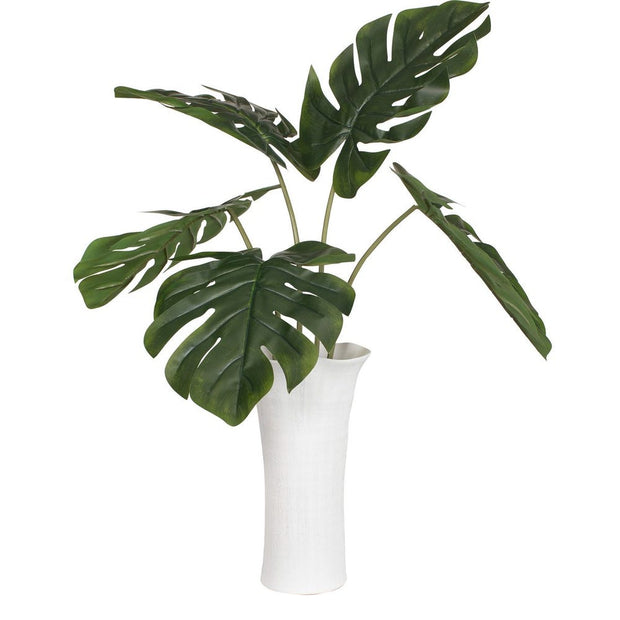 Uttermost Muse Monstera Modern Centerpiece