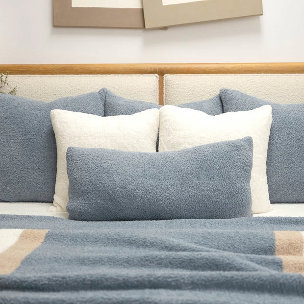 Kashwere Ultra Soft Maliblu 16x28 Cloud Pillow with Plush Insert