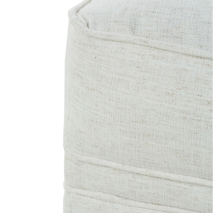 Rowe Furniture Kara Nomad Snow Performance Fabric Ottoman ~ Express Collection