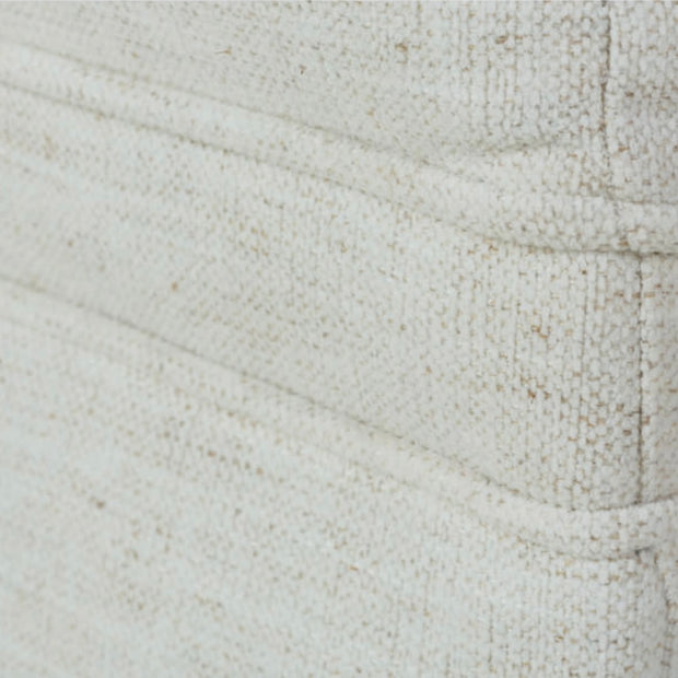 Rowe Furniture Kara Nomad Snow Performance Fabric Ottoman ~ Express Collection