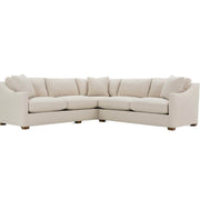 Rowe Furniture Bradford Performance Fabric 111” Sectional ~ Express Collection