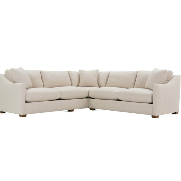 Rowe Furniture Bradford Performance Fabric 111” Sectional ~ Express Collection