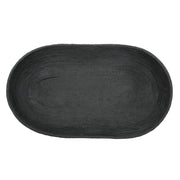 Uttermost Ember Weave Rich Black Finish Bowl ~ Indoor And Outdoor Use