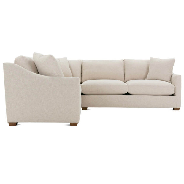 Rowe Furniture Bradford Performance Fabric 111” Sectional ~ Express Collection