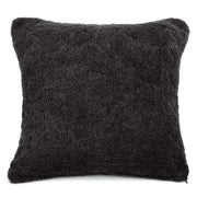 Kashwere Ultra Soft Midnight Grey 24x24 Cloud Pillow with Plush Insert