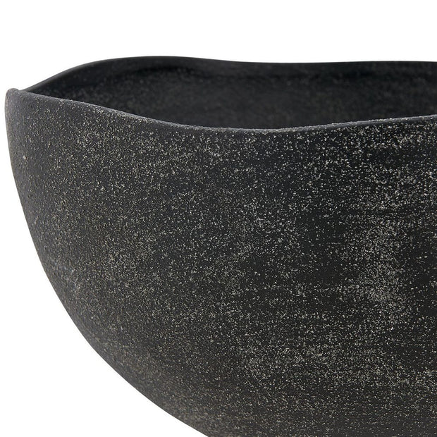 Uttermost Komorebi Matte Black Bowl ~ Indoor And Outdoor Use