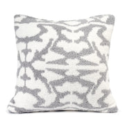 Kashwere Ultra Plush Damask Cloud Pillows with Plush Inserts Available In Creme, Stone and Ice Blue