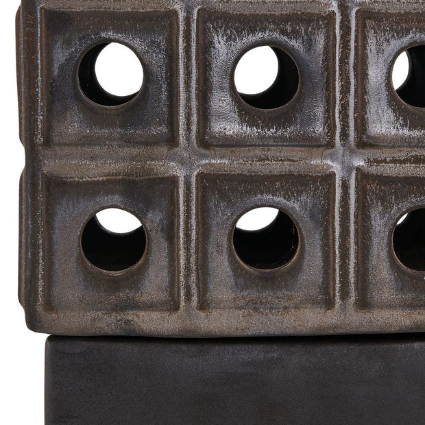 Uttermost Lattice Lantern Candleholder ~ Indoor And Outdoor Use