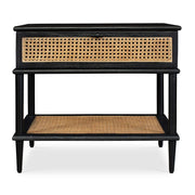 Uttermost Coast Side Table Sleek Black