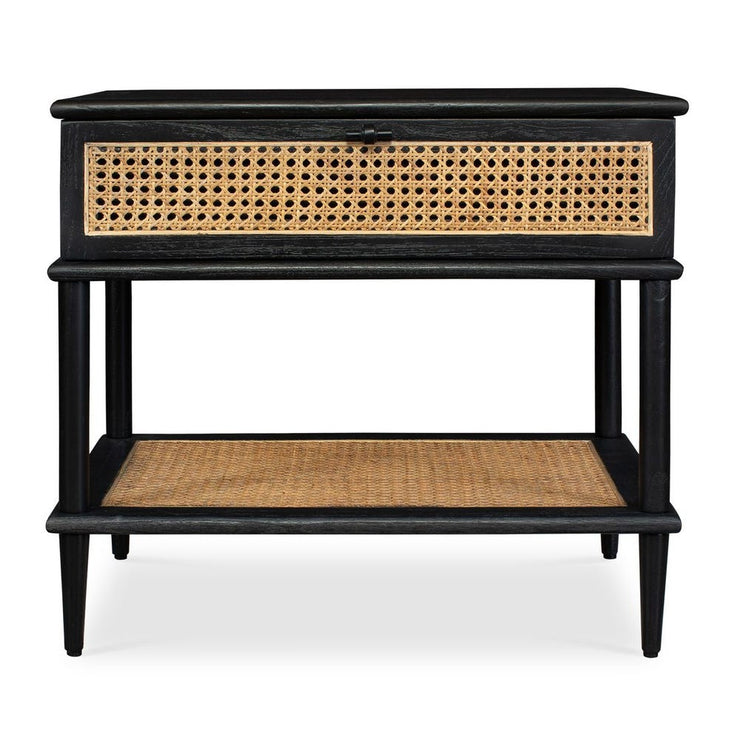 Uttermost Coast Side Table Sleek Black