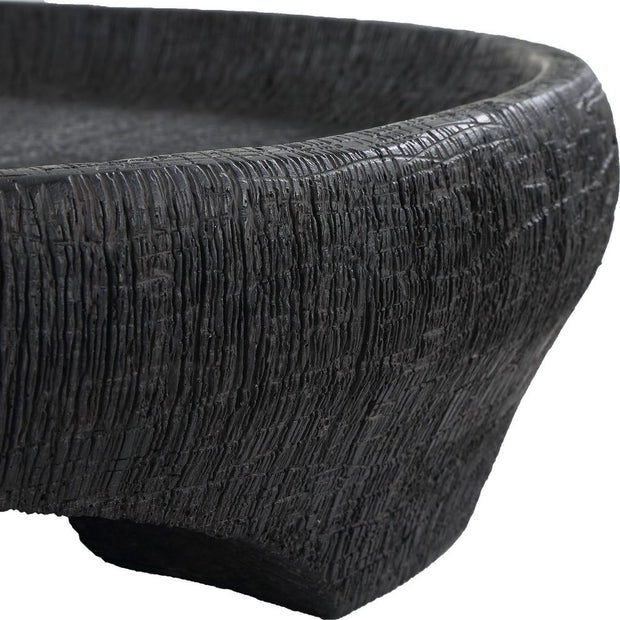 Uttermost Resonance Rich Black Bowl ~ Indoor And Outdoor Use