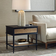 Uttermost Coast Side Table Sleek Black