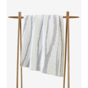 Sunday Citizen Cloud Gray and Off White Woodland Throw
