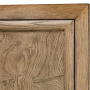Uttermost Paltrow Rich Burl and Oak Wood 2 Door Cabinet