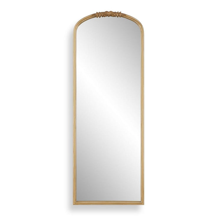 Casa Bella Living Tall Decorative Arched Antique Gold Mirror