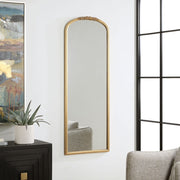 Casa Bella Living Tall Decorative Arched Antique Gold Mirror
