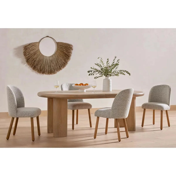 Four Hands Jaylen Extension Dining Table ~ Yucca Oak Wood Finish