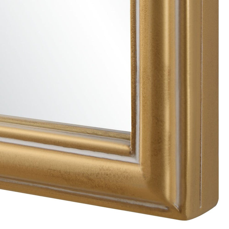 Casa Bella Living Tall Decorative Arched Antique Gold Mirror