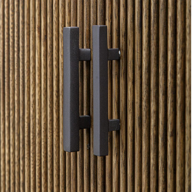 Uttermost Pinstripe Warm Walnut 2- Door Cabinet