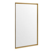 Uttermost Heisler Brushed Brass Rectangle Mirror