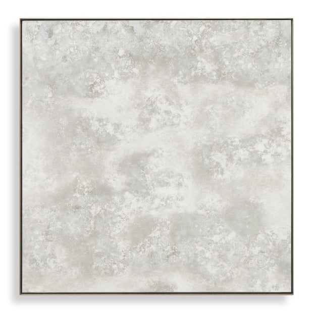 Uttermost Fredric Decorative Brushed Brass Square Mirror