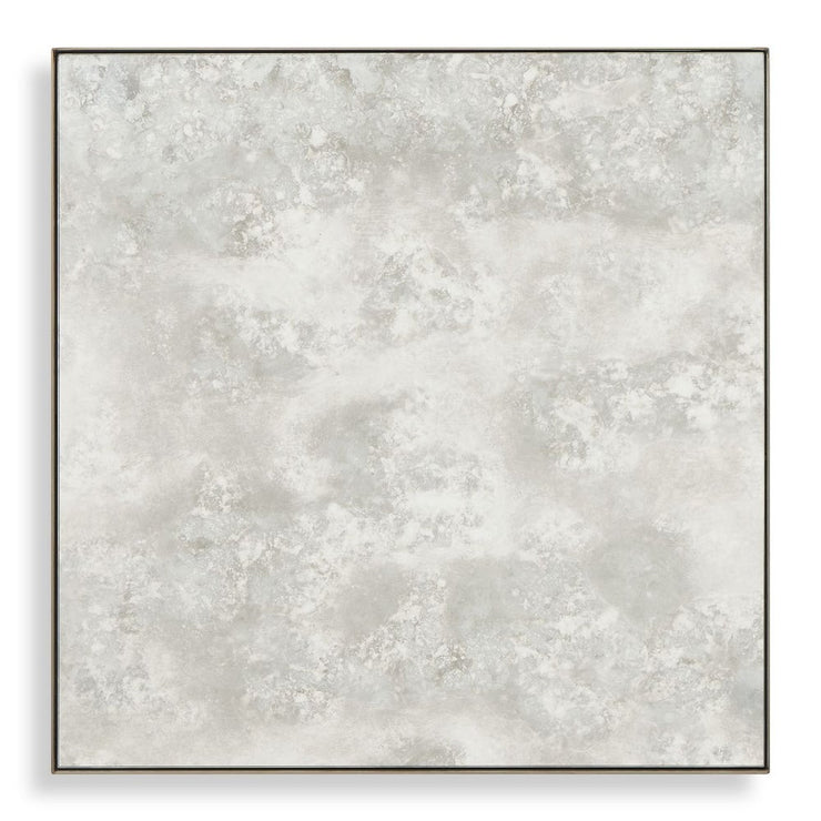 Uttermost Fredric Decorative Brushed Brass Square Mirror