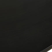 Uttermost Hersch Rich Black Oak Dining Table