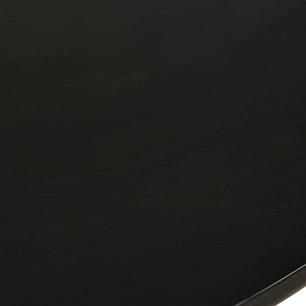 Uttermost Hersch Rich Black Oak Dining Table