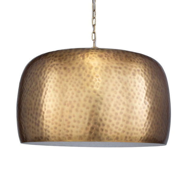 Uttermost Lemont Antique Brass 1 Light Pendant