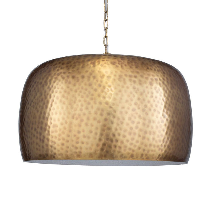 Uttermost Lemont Antique Brass 1 Light Pendant