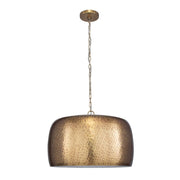 Uttermost Lemont Antique Brass 1 Light Pendant